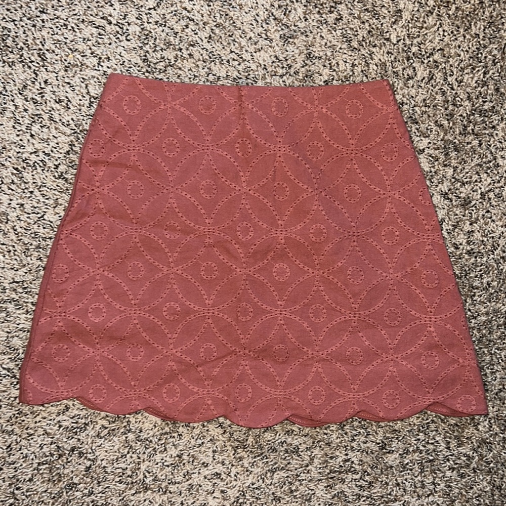 blu pepper small-sized medium vermillion skirt